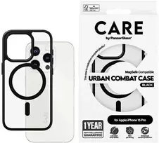 Panzer Glass CARE by PanzerGlass Urban Combat Case MagSafe Apple iPhone 15 Pro - dėklas telefonui juodos spalvos