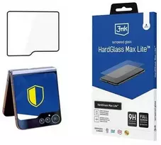 3MK HardGlass Max Lite Samsung Galaxy Z Flip 6 juodas, Fullscreen Glass Lite