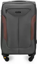 Kelioninis Solier Luggage Vidutinio dydžio tvirtas lagaminas M Solier STL1316 juodas-red