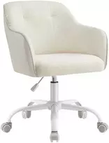 Songmics Biuro kėdė iki 110 kg cappuccino beige