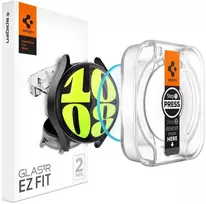 Apsauginis stiklas Samsung Galaxy Watch 7 (40mm) Spigen GLAS.TR ”EZ-FIT” 2-pack Clear