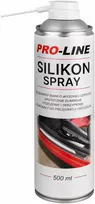 Silikoninis purškiamas tepalas sandariklių priežiūrai PRO-LINE 500ml