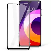 Oem 5D Full Glue Keramikinis stiklas - skirtas Samsung Galaxy S21 juodas