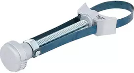 Bgs Technic Tepalo filtro raktas juostinis | spyruoklinė plieninė juosta | lietas aliuminis | Ø maks. 105 mm (1028)