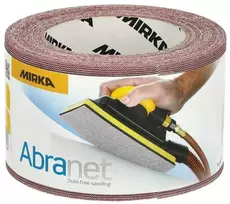 Šlifavimo tinklelio rulonas Mirka Abranet 545BI001413R; 75 mm; 10 m; P400