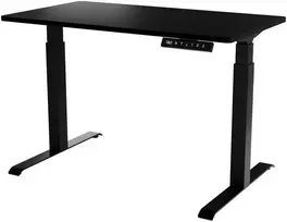 Cama Meble Rašomasis Stalas - Moon Elektrinis Aukščio Reguliavimas 121x67x72-120 Juodas