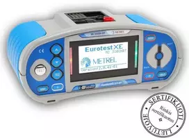 Universalus instaliacijos tikrinimo prietaisas METREL EUROTESTXE 2,5 KV (MI 3102H BT)
