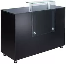 Beauty System Registratūros stalas BD-3307 Juodas
