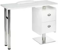 Beauty System Kosmetologinis manikiūro stalas BD-3465 Compact Baltas