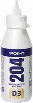 Klijai medienaiPOINT204 D3 Wood Adhesive,skaidrus 200ml