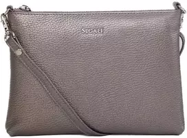 Segali Moteriška odinė crossbody rankinė A6C plata vieja