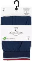 Modaliniai apatiniai vyrams Clark Crown 1936 Boxershort hipster, mėlyni