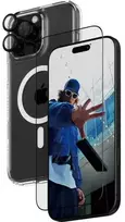 Panzer Glass PanzerGlass Bundle 3in1 Apple iPhone 16 Pro Max 6.9" D3O kietas dėklas + ekrano apsauga UWF+ objektyvas B1294+2864+1284