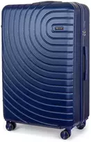 Solier Luggage Vidutinio dydžio M 24 ABS kelioninis lagaminas - SOLIER AVENTOR STL1064 - Tamsiai mėlyna