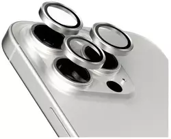 Panzer Glass PanzerGlass Hoops iPhone 15 Pro, Pro Max Baltas Titanium