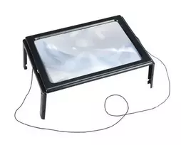 Maximex Skaitymo didintuvas, LED apšvietimas, x3 padidinimas