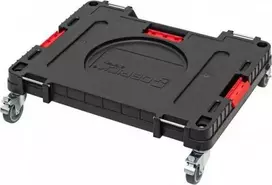 Q-Brick Rollbare Plattform Qbrick System ONE 2.0 Transport Platform Workshop juodas