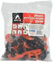 Pozostali Producenci PLYTELIŲ LYGIAVIMO SISTEMA 50 vnt. + RAKTAS