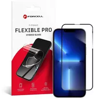 Forcell Flexible Nano Glass 5D skirtas iPhone 13 Pro Max/14 Plus juodas