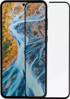 Dbramante1928 Eco-Shield -näytönsuoja, Samsung Galaxy A05s, mustat reunat
