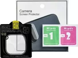 Oem 5D Full Glue Camera grūdintas stiklas – skirtas iPhone 14 Pro Max Transparent
