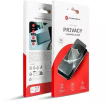 Tempered glass to iPhone 15 PRO MAX Forcell Privacy Glass juodas