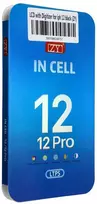 iPhone 12 / 12 Pro LCD ekranas su skaitmeniniu keitikliu, juodas (ZY-LTPS), perkeliamas IC
