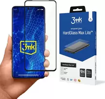 Apsauginis stiklas 3mk HardGlass Max Lite with juodas frame Xiaomi Redmi Note 13 Pro+