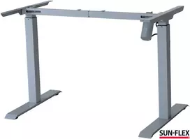 Reguliuojamo aukščio stalo rėmas SUN-FLEX ADAPT I, pilkas
