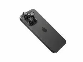 Fixed Fiksuotas fotoaparato stiklas | Apple | iPhone 16 Pro / 16 Pro Max | Grūdintas stiklas | Juodas