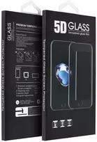 Oem 5D Full Glue Apsauginis stiklas - skirtas Xiaomi Redmi 9T juodas