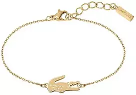 Lacoste Tinkama paauksuota apyrankė moterims krokodilui 2040048