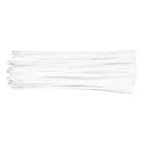 Opaski Kabelių raiščiai 4,8 x 300 mm, 75 vnt., balti