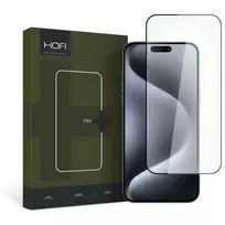 Apsauginis stiklas Apple iPhone 15 Pro Hofi Glass Pro+ juodos spalvos