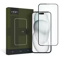 Apsauginis stiklas Apple iPhone 15 Hofi Glass Pro+ juodos spalvos