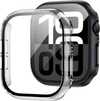 Tech-Protect Defense360 Apsauginis stiklas dėklas skirtas Apple Watch 10 (42mm) - skaidrus