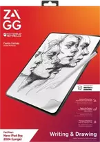 Stanley ZAGG InvisibleShield Fusion Canvas Antibakterinė apsauga Plėvelė Imituojantis popierius Apple iPad Pro 13" 2024 m