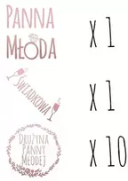 PropaGanda Rinkinys mergvakario tatuiruotės 12 vnt