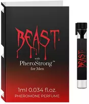 PheroStrong Beast for Men Perfume 1ml - Woody Aromatic Scent with Pheromones