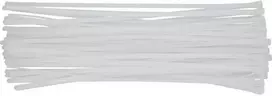 Yato PLASTIKINĖS JUOSTOS, 7,6X450MM, 50 vnt. Baltas