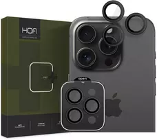 Kameros apsauga Apple iPhone 15 Pro / 15 Pro Max Hofi AluCam Pro+ juodos spalvos