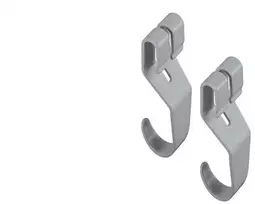 Laikiklis skersiniui Dolle, 82 mm x 32 mm, 2 vnt.
