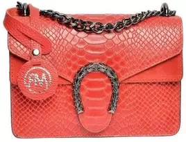 Roberta M Moteriška odinė rankinė RM8140 Rosso