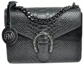 Roberta M Moteriška odinė rankinė RM8140 Nero
