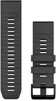Garmin QuickFit 26mm Silikoninės laikrodžių apyrankės, grafitas