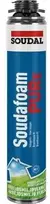 SOUDAL Soudafoam PURe – vienkomponentės, besiplečiančios, behalogenės poliuretano putos (<0,1 % izocianato)