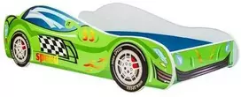 Luco Vaikiška lova Speed Car su čiužiniu 160x80