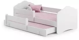 Luco Dvivietė lova Felicija su stalčiumi ir čiužiniais 160x80