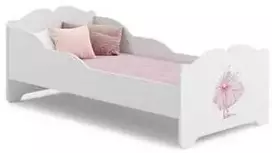 Luco Vaikiška lova Anna su čiužiniu 160x80 Princesė