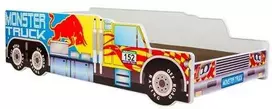Luco Vaikiška lova Monster Truck su čiužiniu 140x70